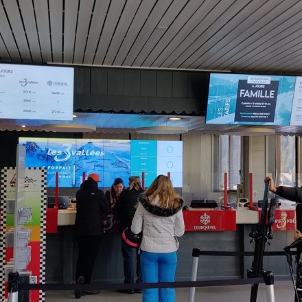 Écran LCD extérieur